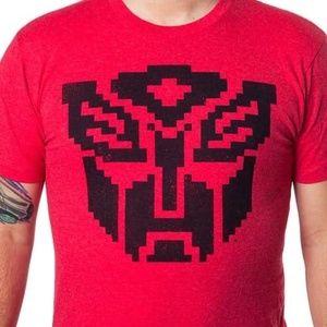 OFFICIALLY LICENSED Pixel Autobot Logo Shirt
